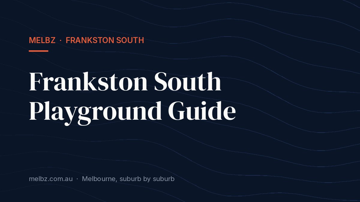 Title card: Frankston South Playground Guide