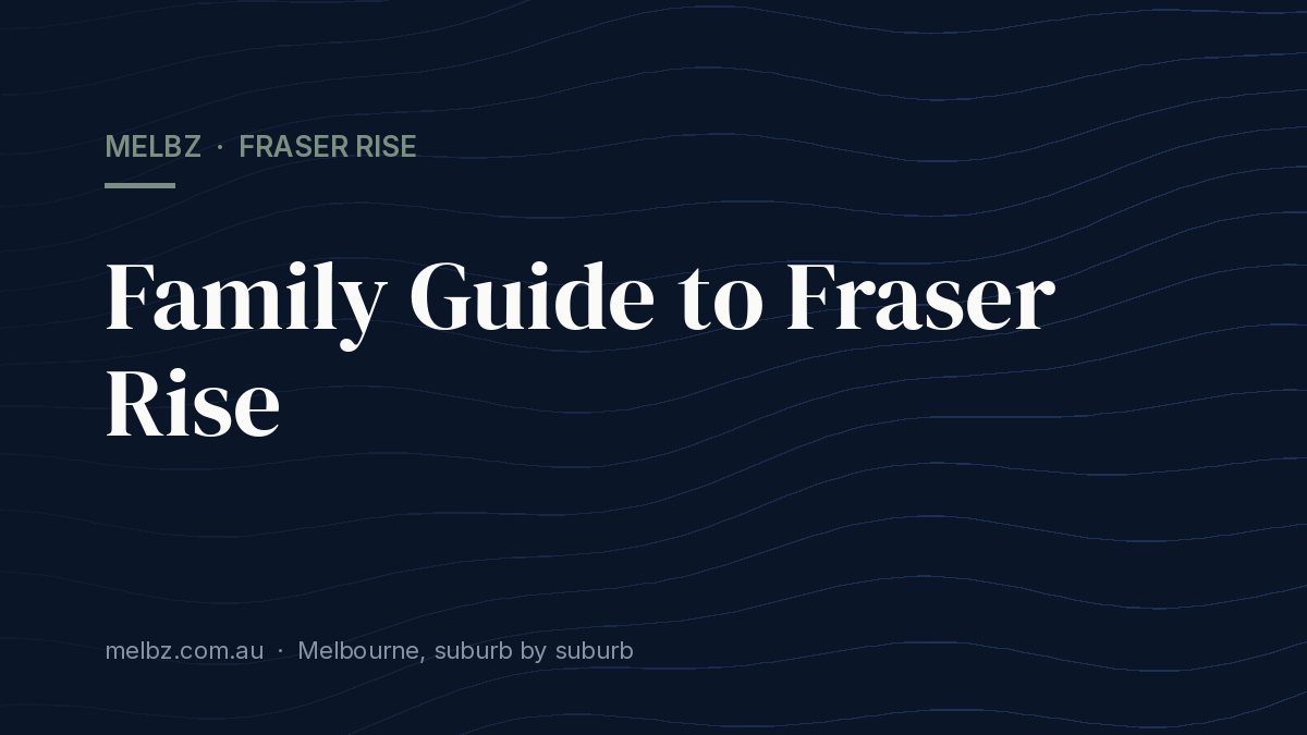 Title card: Family Guide to Fraser Rise