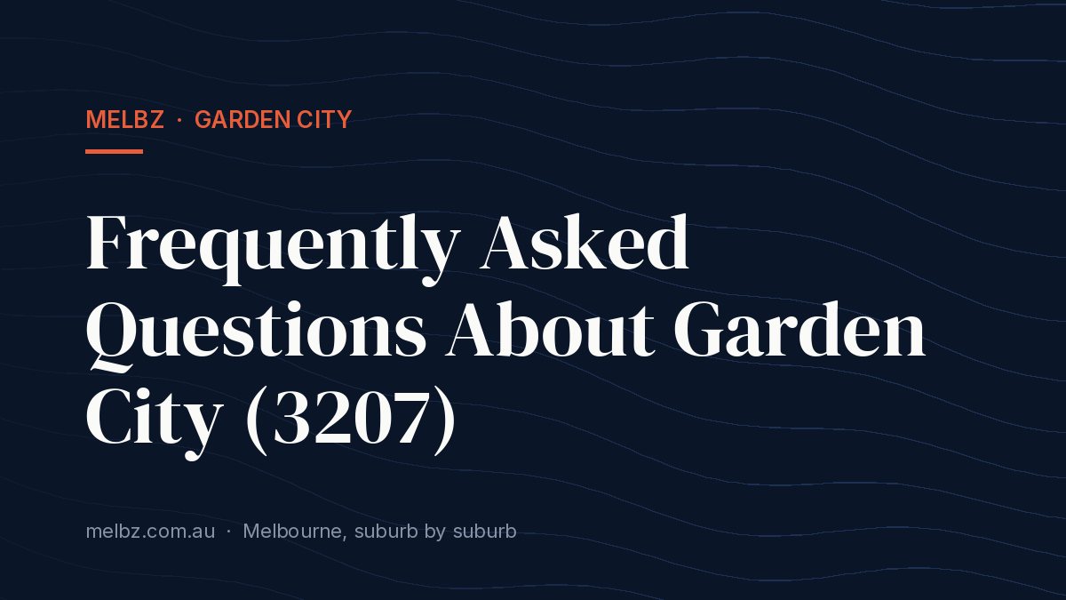 Title card: Frequently Asked Questions About Garden City (3207)