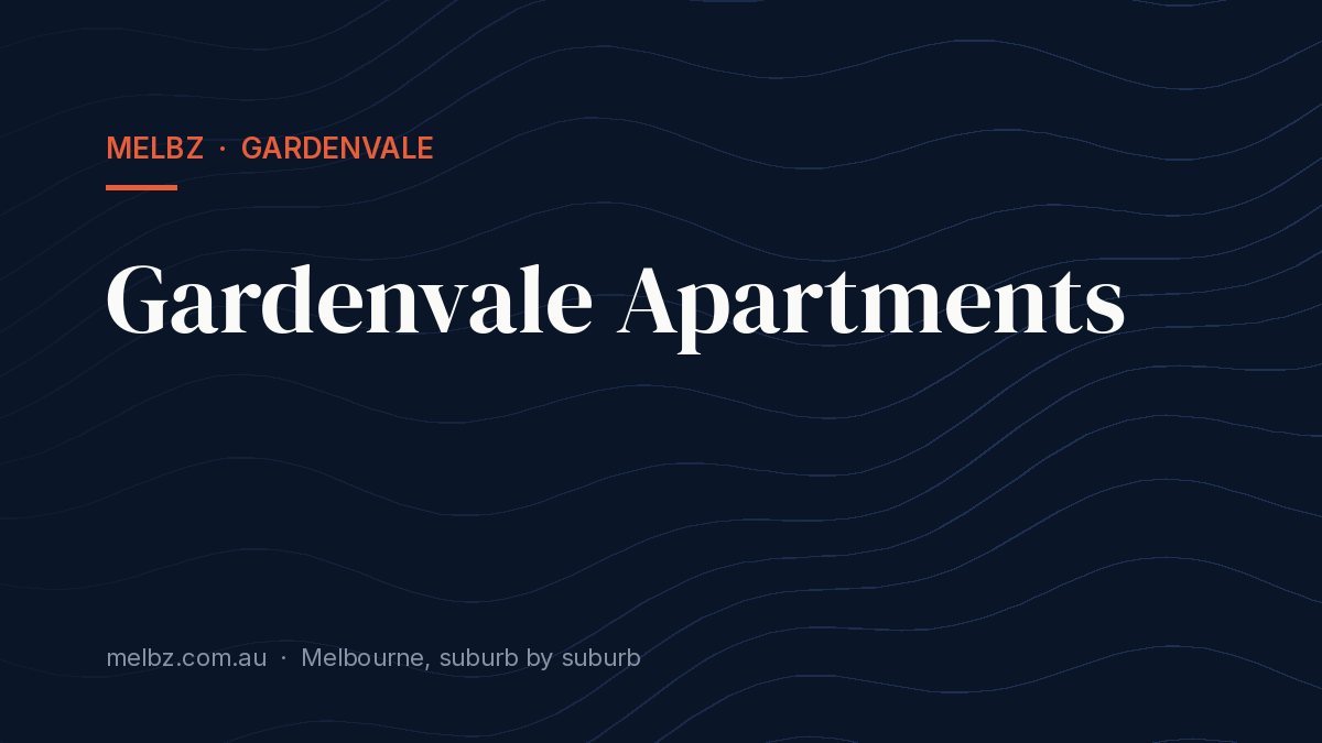 Title card: Gardenvale Apartments