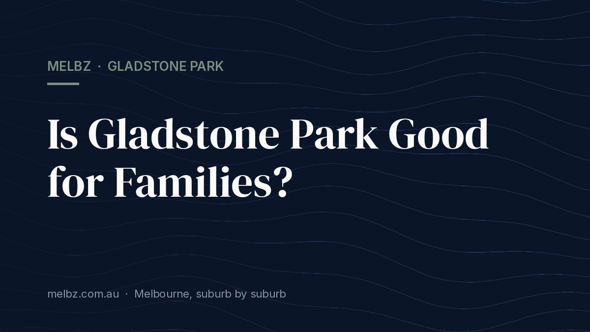 Title card: Is Gladstone Park Good for Families?