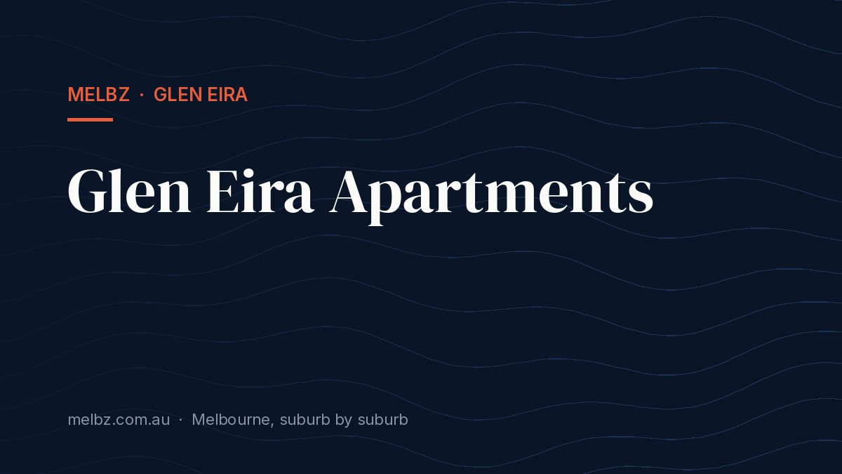 Title card: Glen Eira Apartments