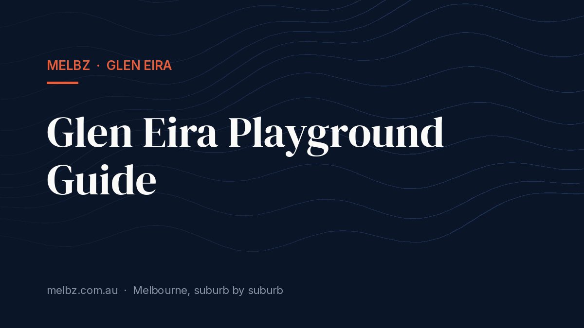 Title card: Glen Eira Playground Guide