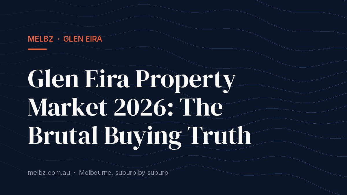 Title card: Glen Eira Property Market 2026: The Brutal Buying Truth