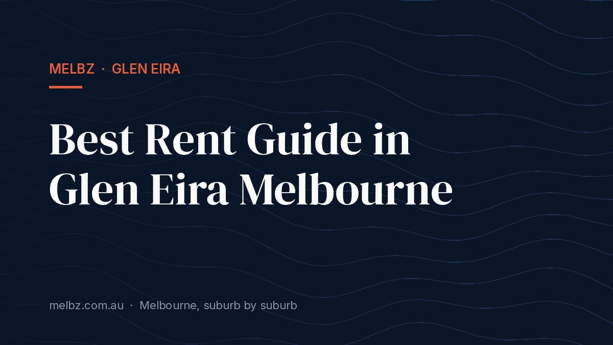 Title card: Best Rent Guide in Glen Eira Melbourne