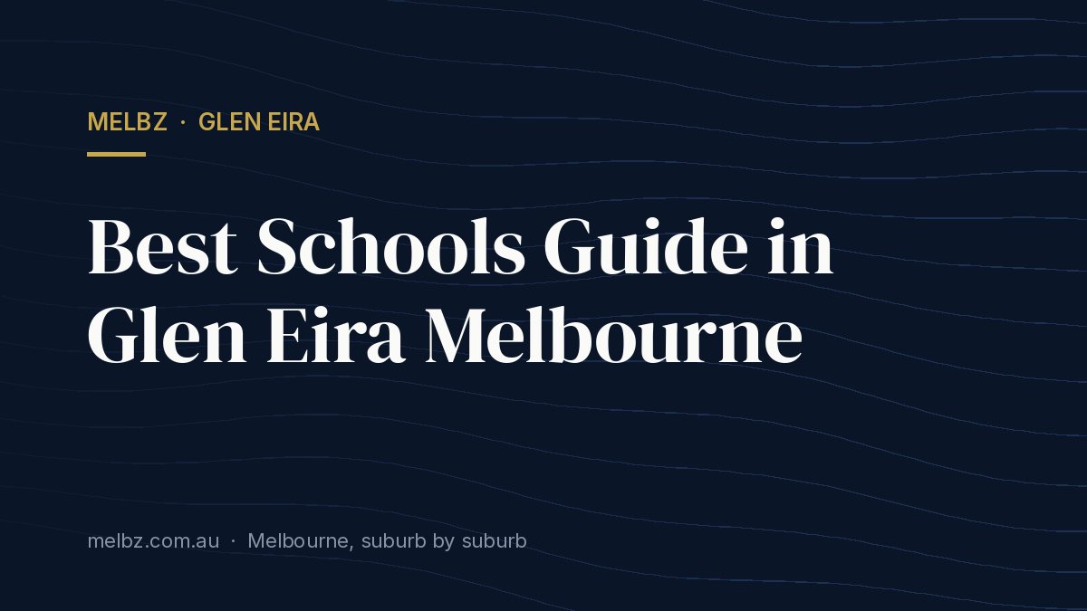 Title card: Best Schools Guide in Glen Eira Melbourne