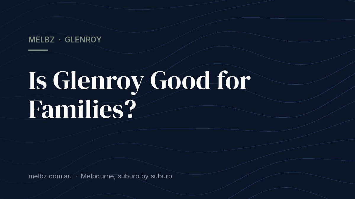 Title card: Is Glenroy Good for Families?