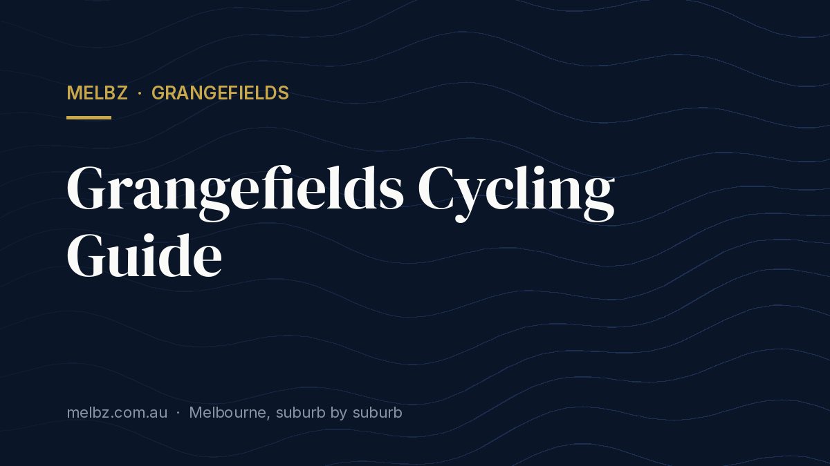 Title card: Grangefields Cycling Guide
