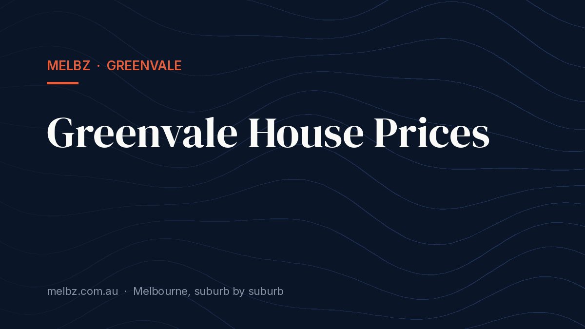 Title card: Greenvale House Prices