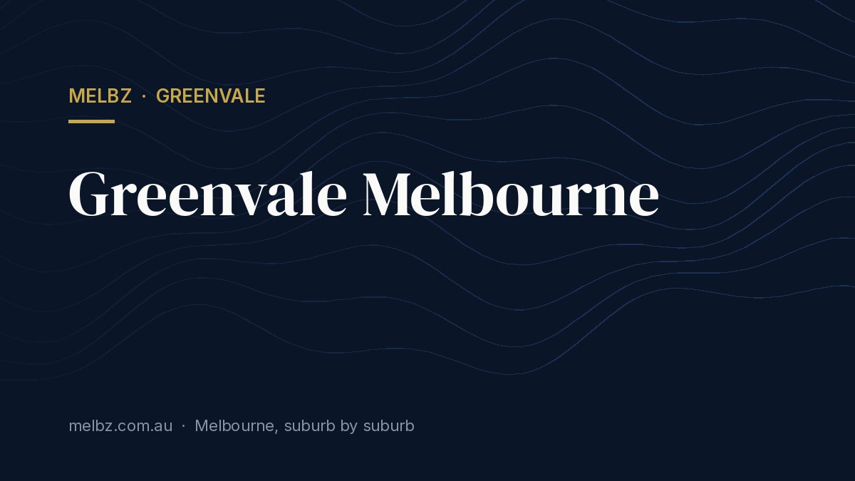 Title card: Greenvale Melbourne