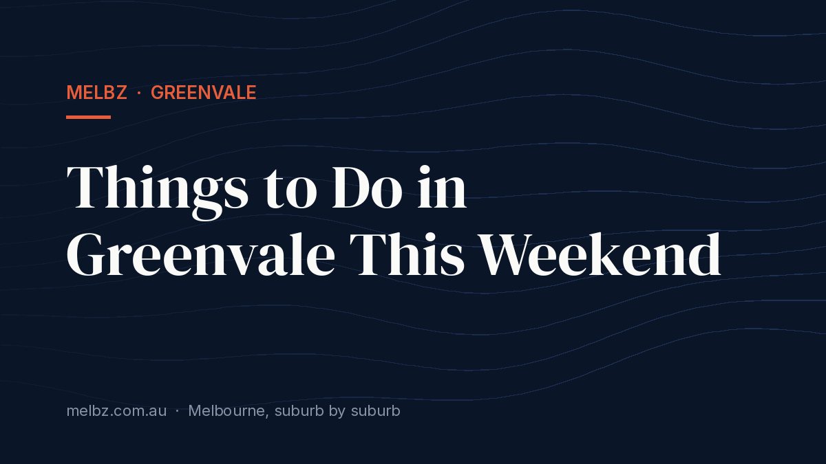 Title card: Things to Do in Greenvale This Weekend
