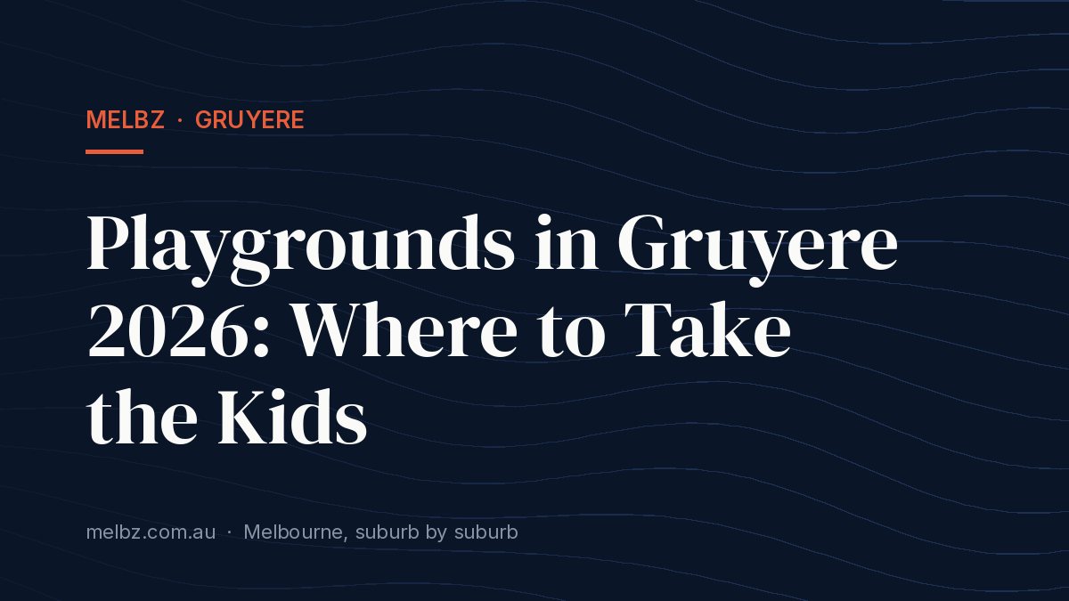 Title card: Playgrounds in Gruyere 2026: Where to Take the Kids