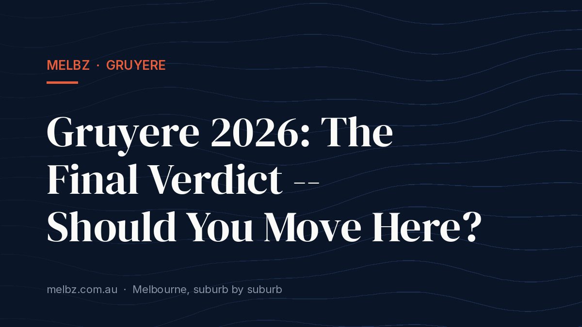 Title card: Gruyere 2026: The Final Verdict -- Should You Move Here?