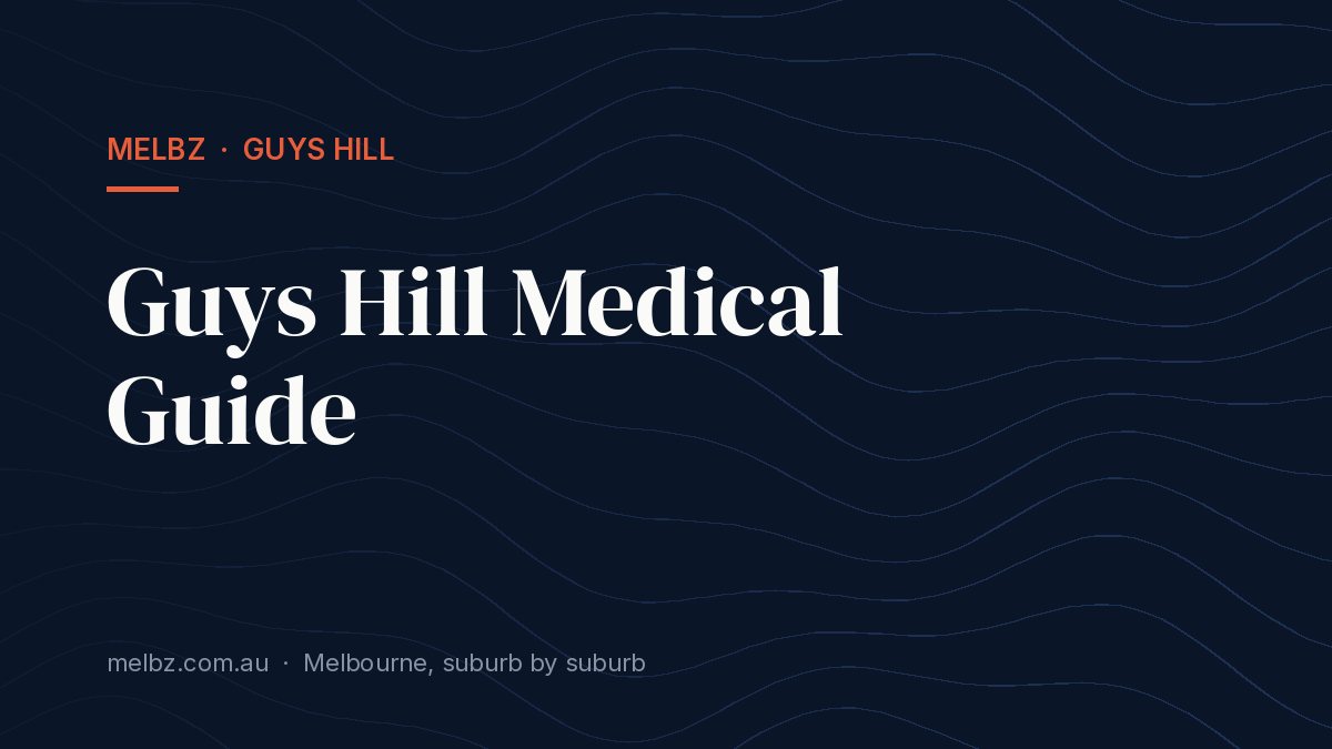 Title card: Guys Hill Medical Guide
