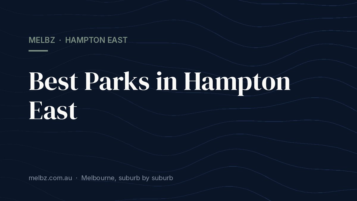 Title card: Best Parks in Hampton East