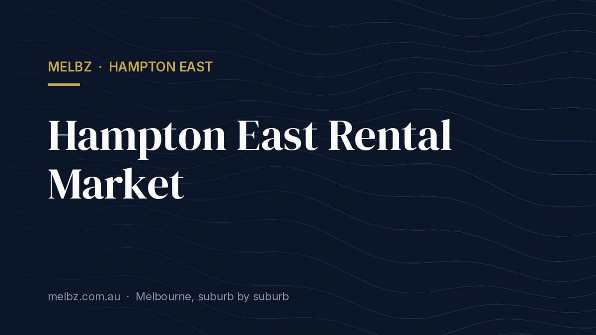 Title card: Hampton East Rental Market