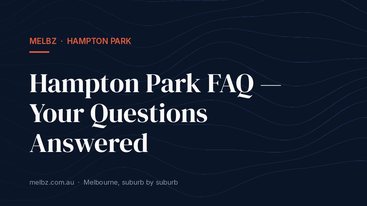 Title card: Hampton Park FAQ — Your Questions Answered