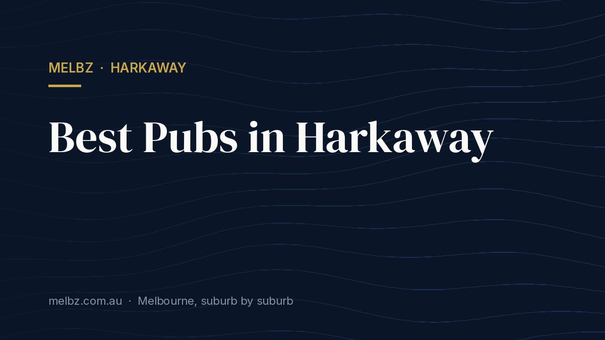 Title card: Best Pubs in Harkaway