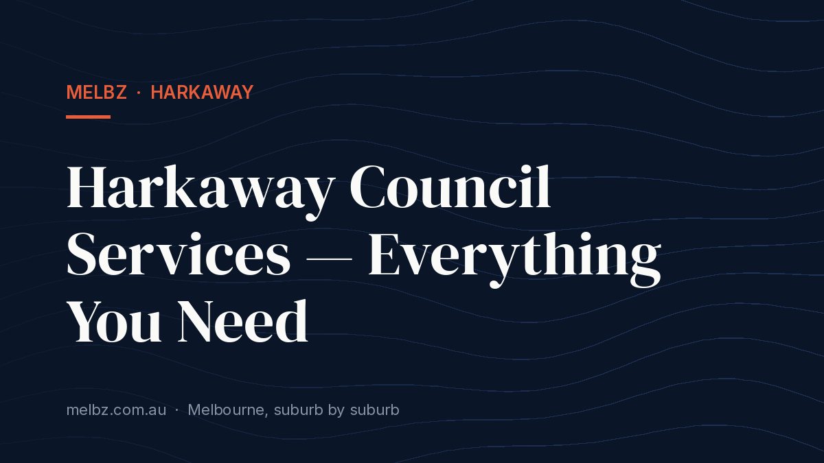 Title card: Harkaway Council Services — Everything You Need