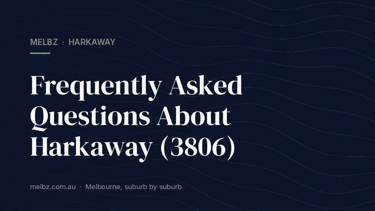 Title card: Frequently Asked Questions About Harkaway (3806)
