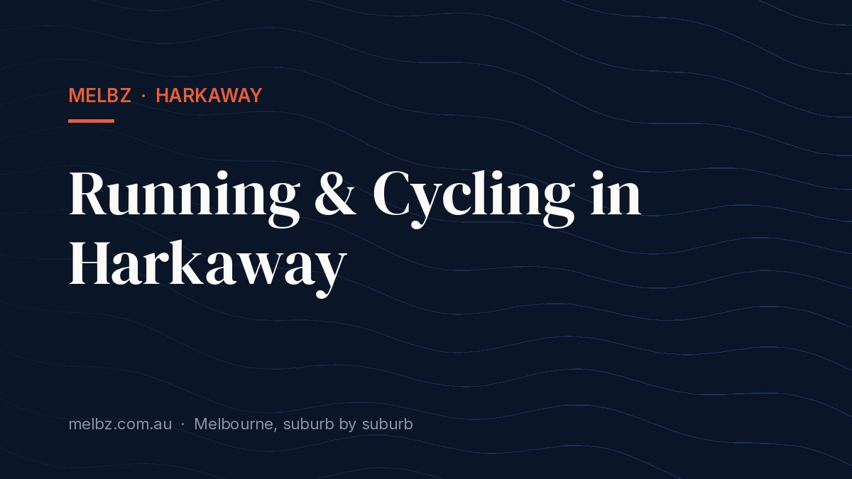 Title card: Running & Cycling in Harkaway