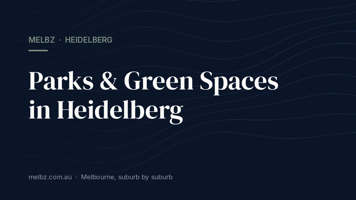 Title card: Parks & Green Spaces in Heidelberg