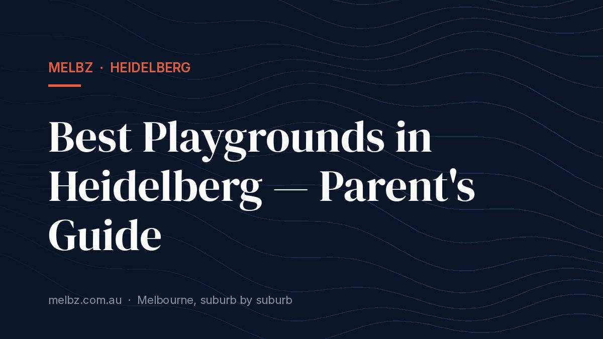 Title card: Best Playgrounds in Heidelberg — Parent's Guide