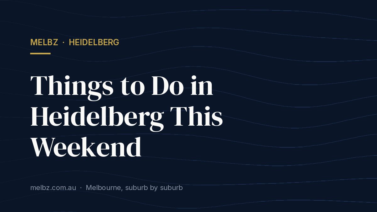 Title card: Things to Do in Heidelberg This Weekend