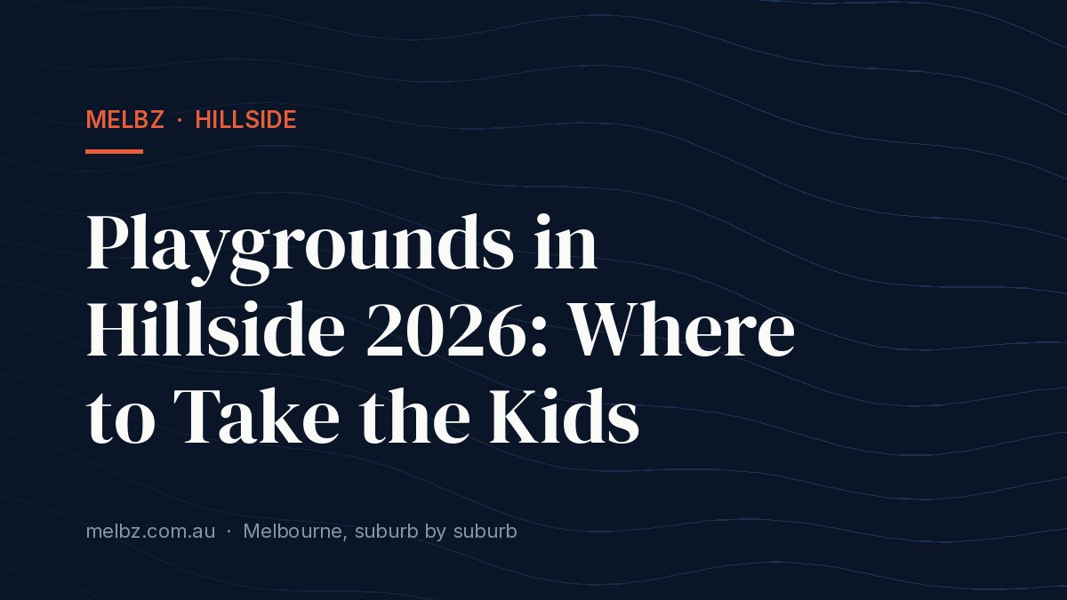 Title card: Playgrounds in Hillside 2026: Where to Take the Kids