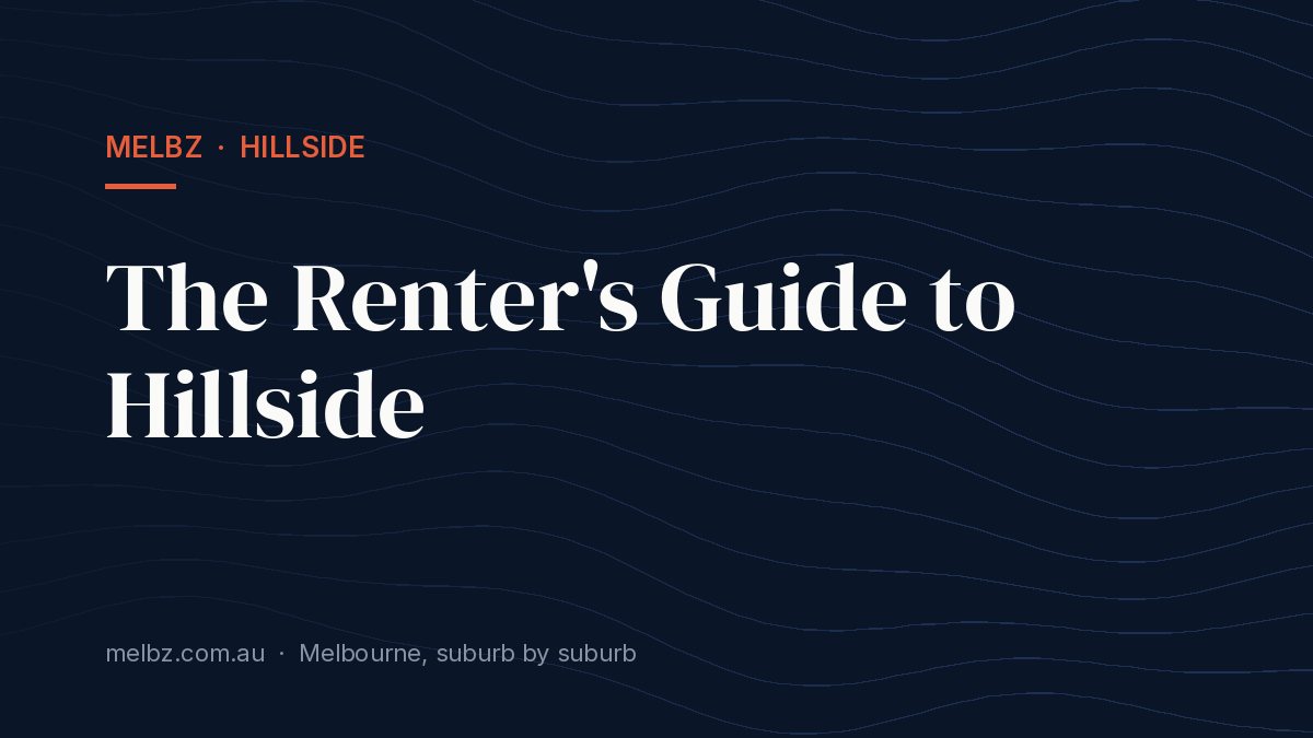 Title card: The Renter's Guide to Hillside