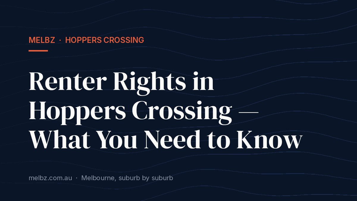 Title card: Renter Rights in Hoppers Crossing — What You Need to Know
