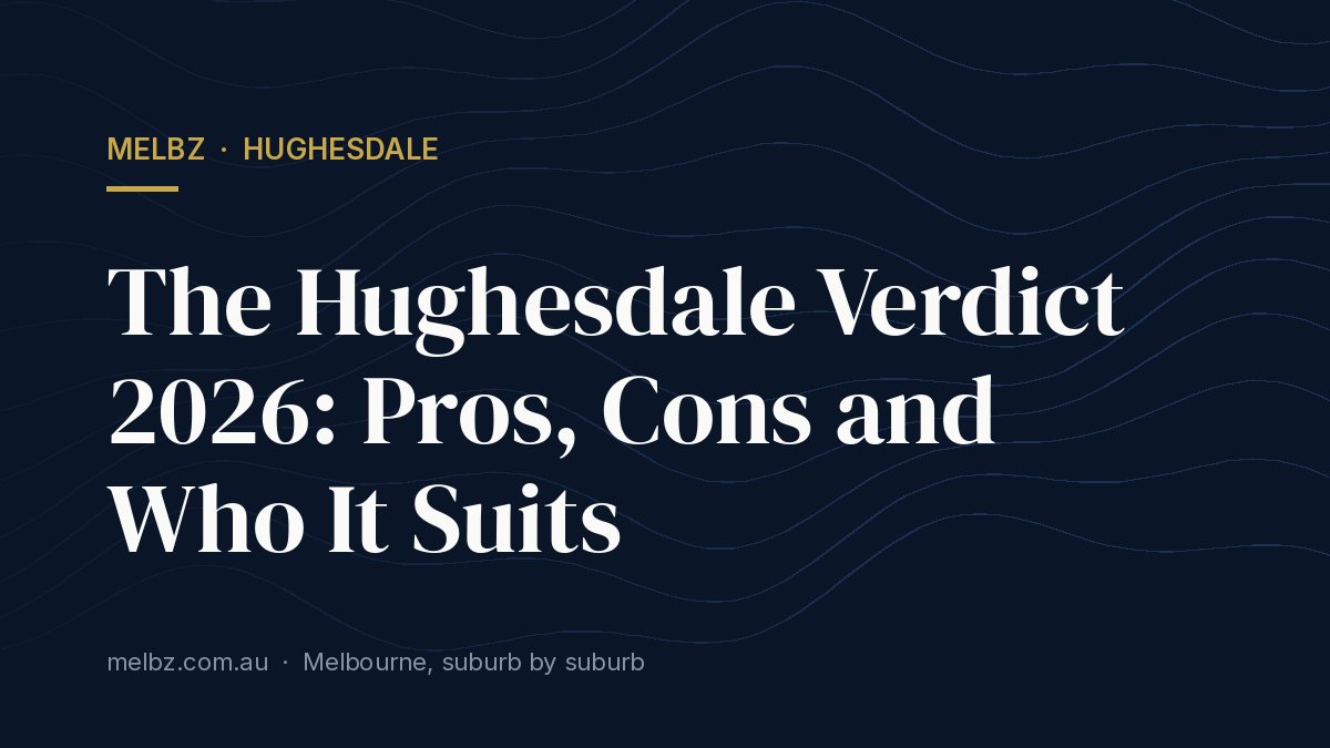 Title card: The Hughesdale Verdict 2026: Pros, Cons and Who It Suits