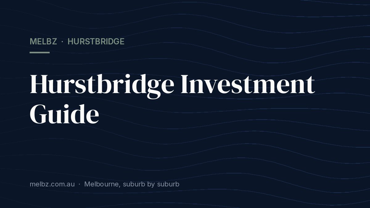 Title card: Hurstbridge Investment Guide