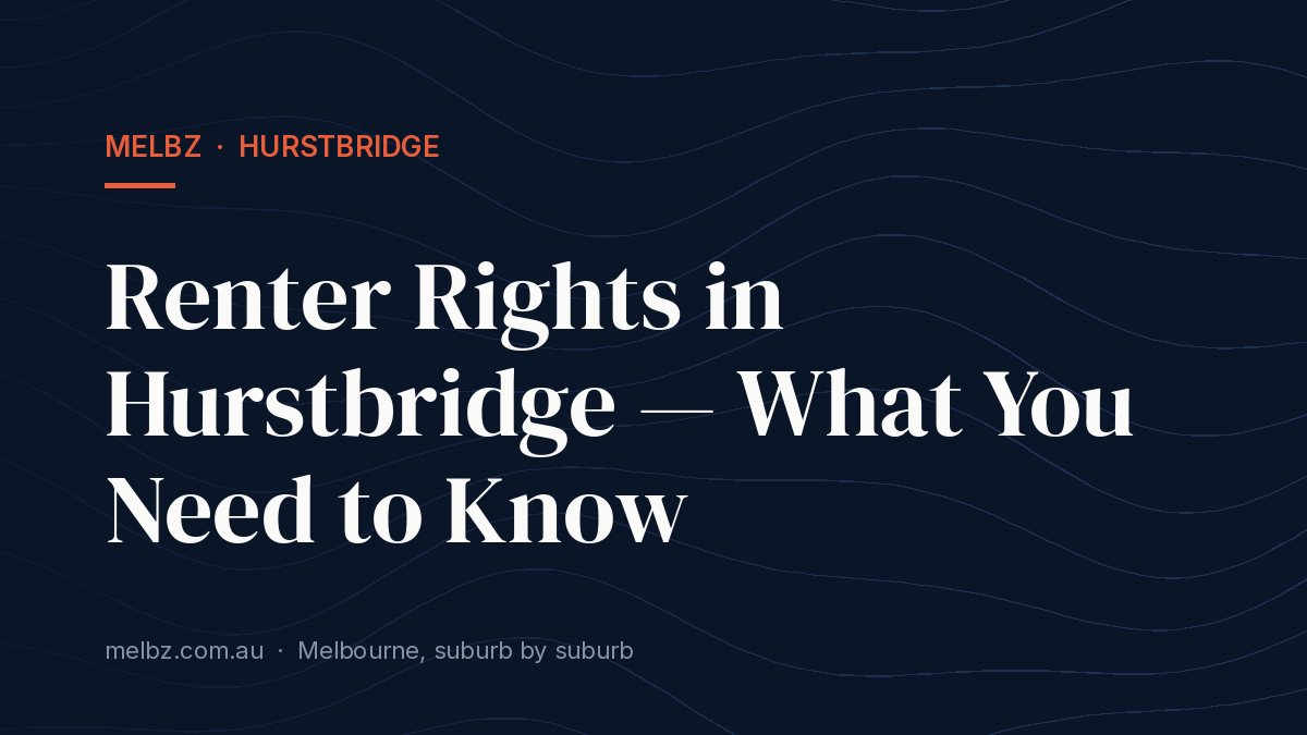 Title card: Renter Rights in Hurstbridge — What You Need to Know