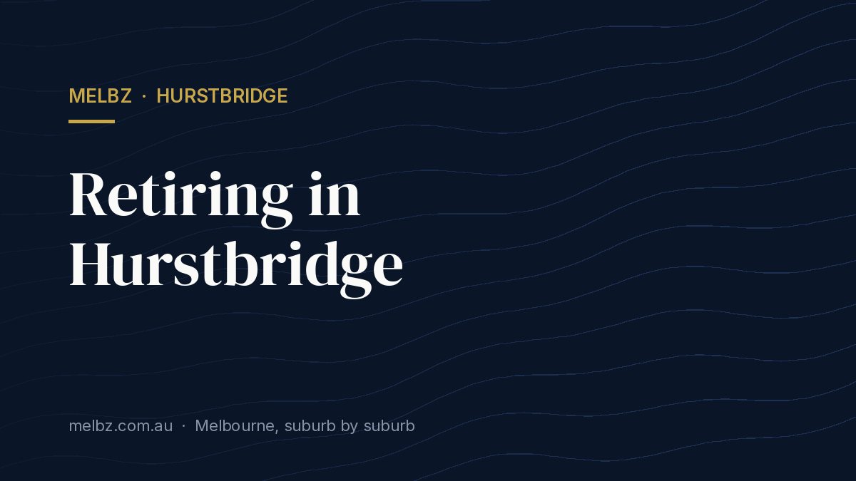 Title card: Retiring in Hurstbridge