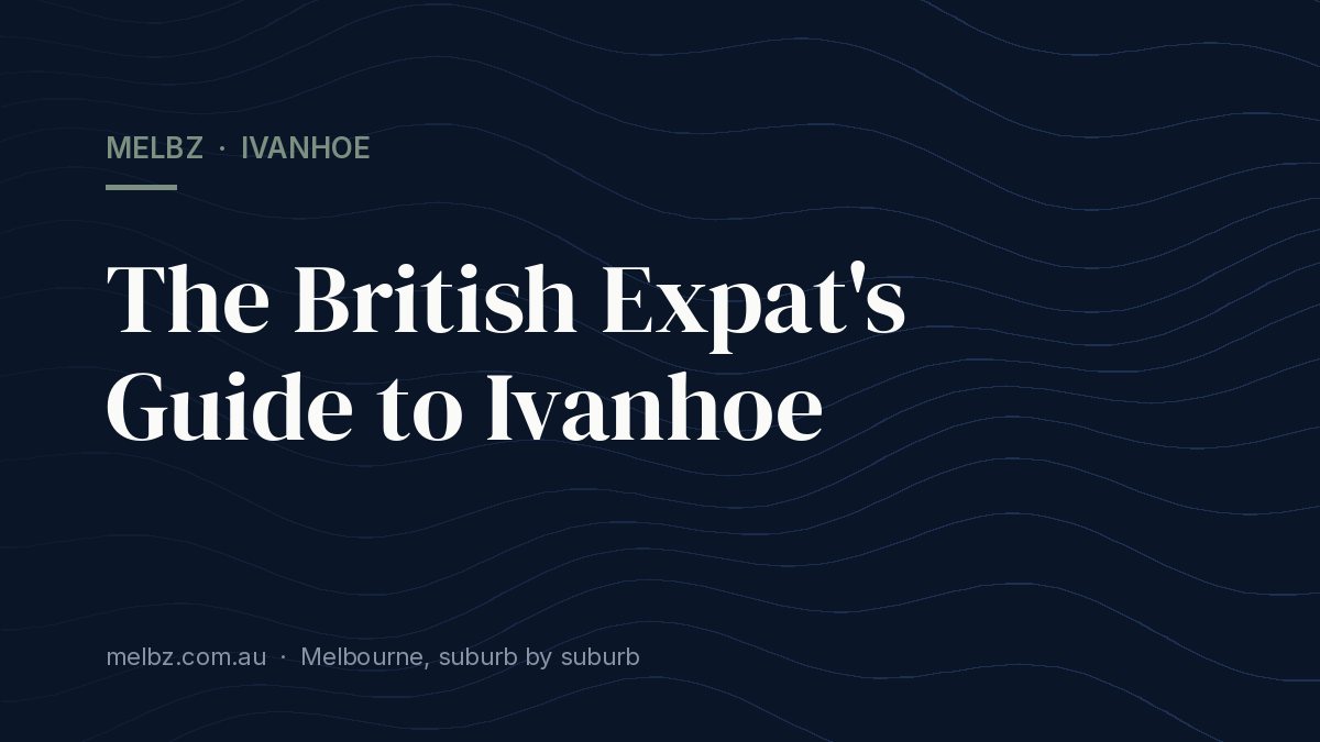 Title card: The British Expat's Guide to Ivanhoe