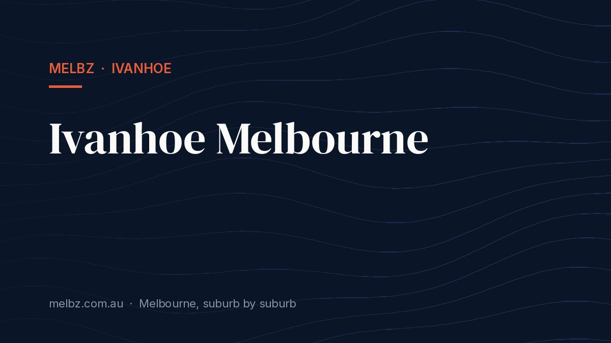 Title card: Ivanhoe Melbourne