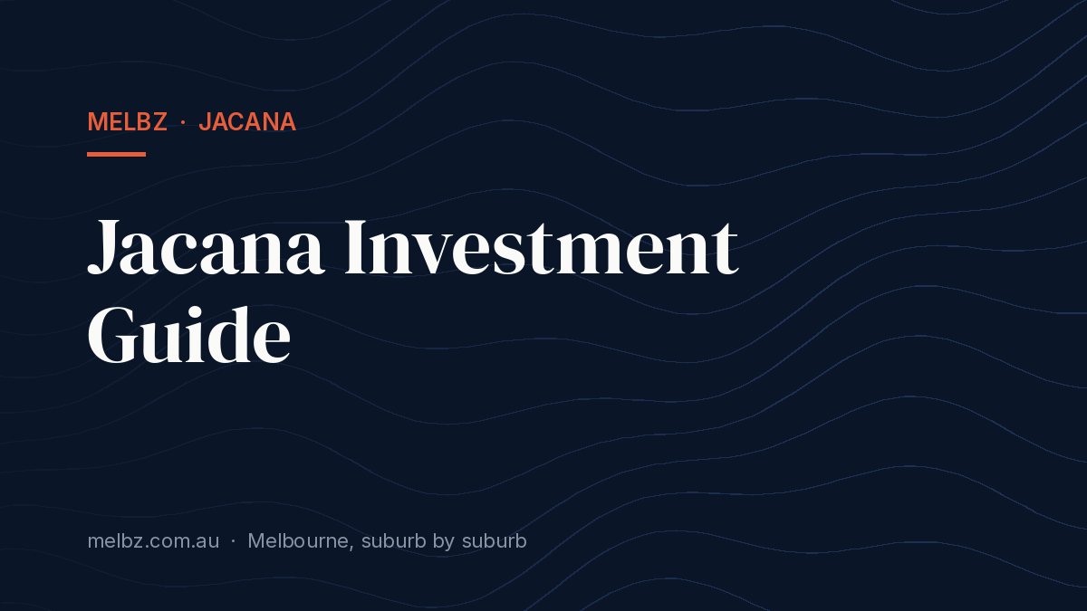 Title card: Jacana Investment Guide