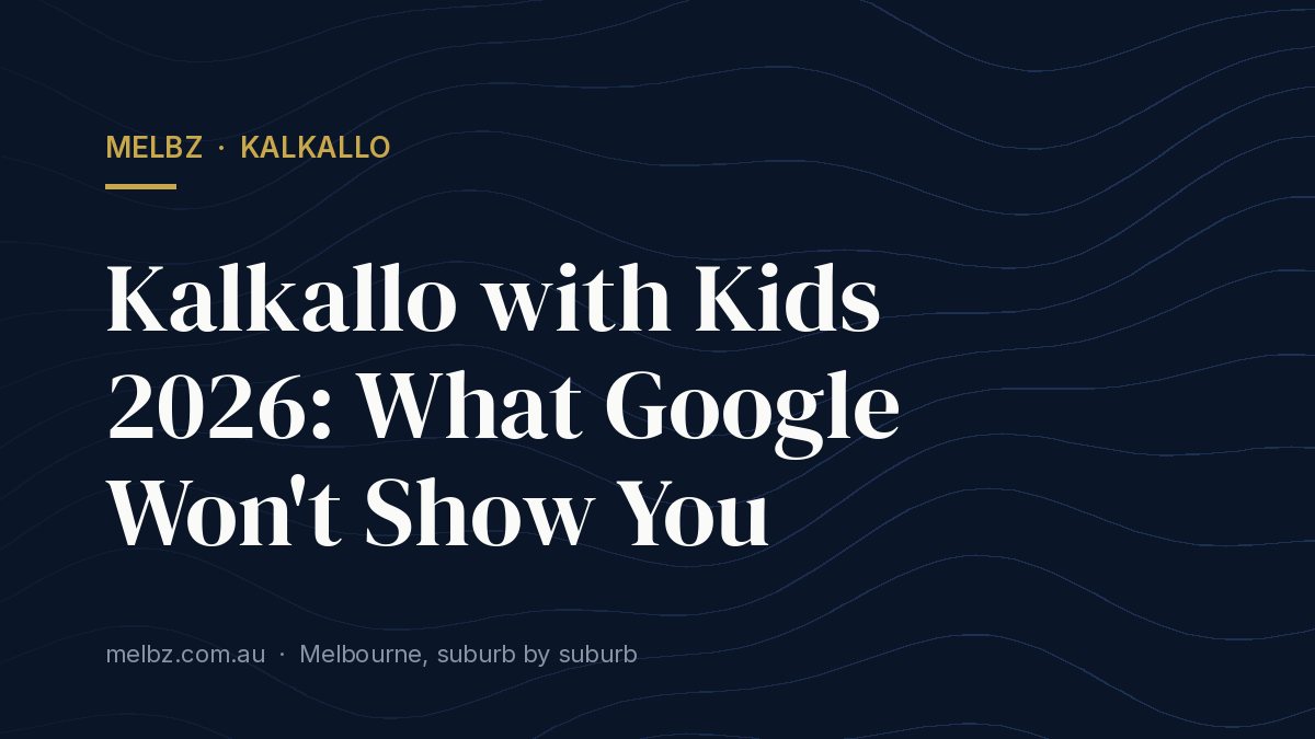 Title card: Kalkallo with Kids 2026: What Google Won't Show You