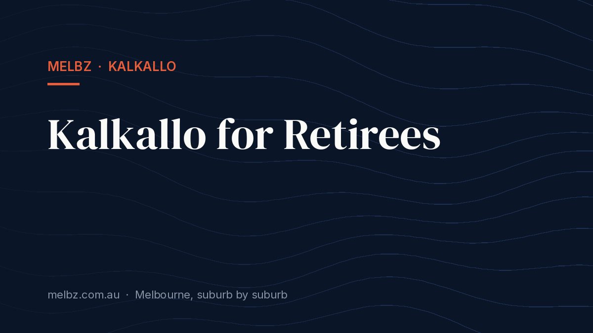 Title card: Kalkallo for Retirees