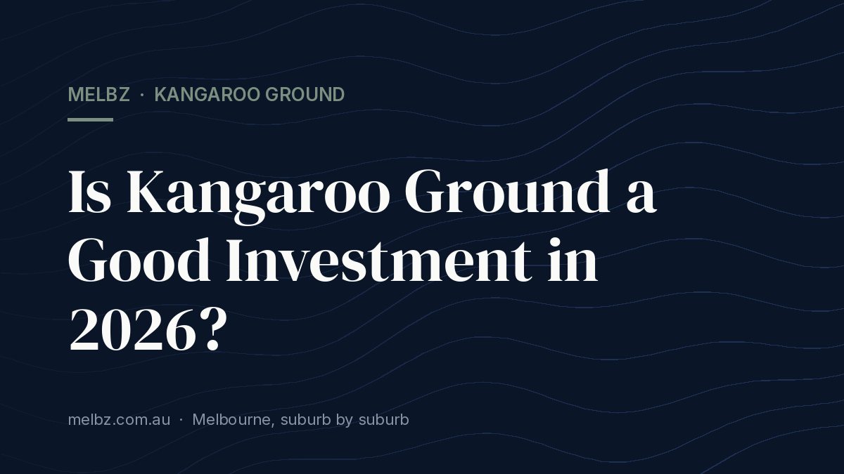 Title card: Is Kangaroo Ground a Good Investment in 2026?
