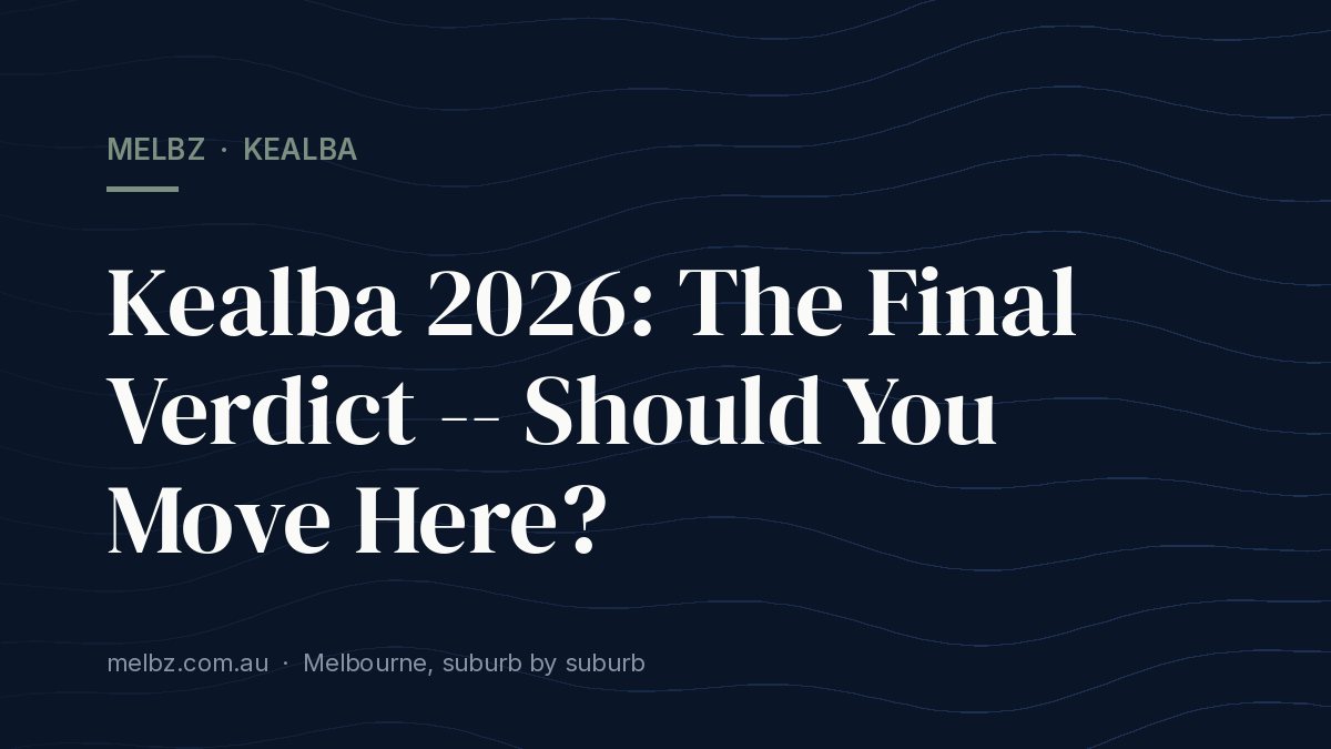 Title card: Kealba 2026: The Final Verdict -- Should You Move Here?