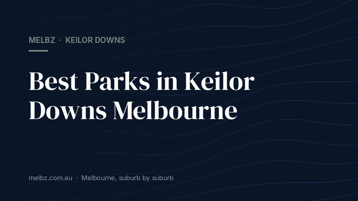 Title card: Best Parks in Keilor Downs Melbourne