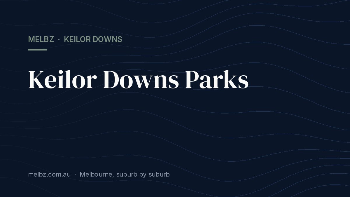Title card: Keilor Downs Parks