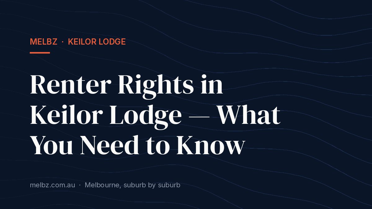 Title card: Renter Rights in Keilor Lodge — What You Need to Know