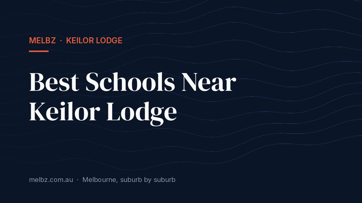 Title card: Best Schools Near Keilor Lodge