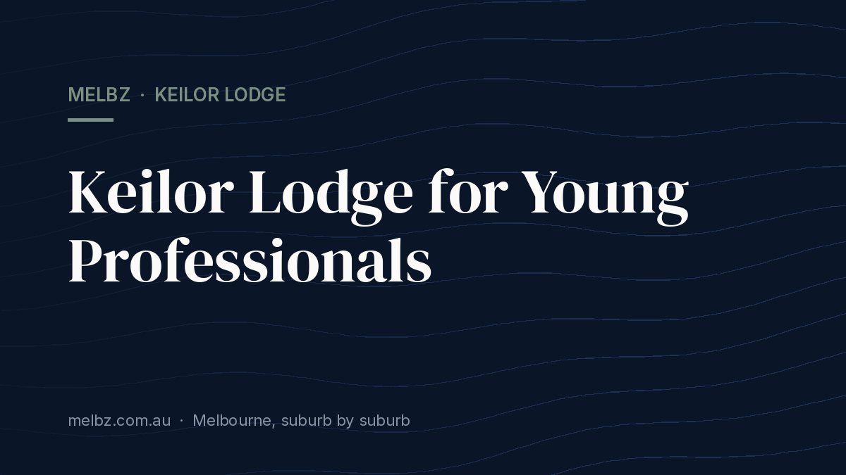 Title card: Keilor Lodge for Young Professionals