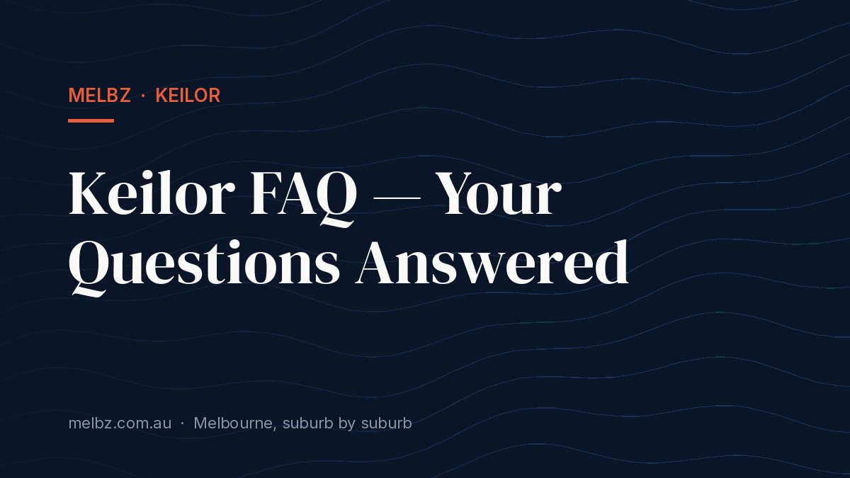 Title card: Keilor FAQ — Your Questions Answered