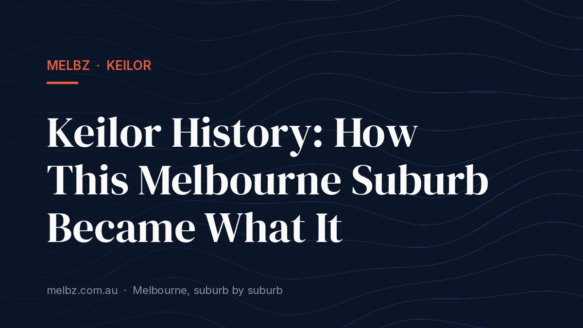 Title card: Keilor History: How This Melbourne Suburb Became What It