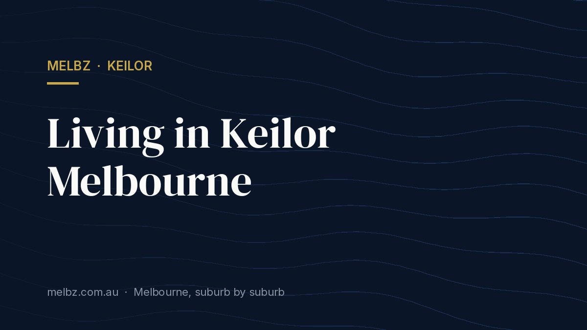 Title card: Living in Keilor Melbourne